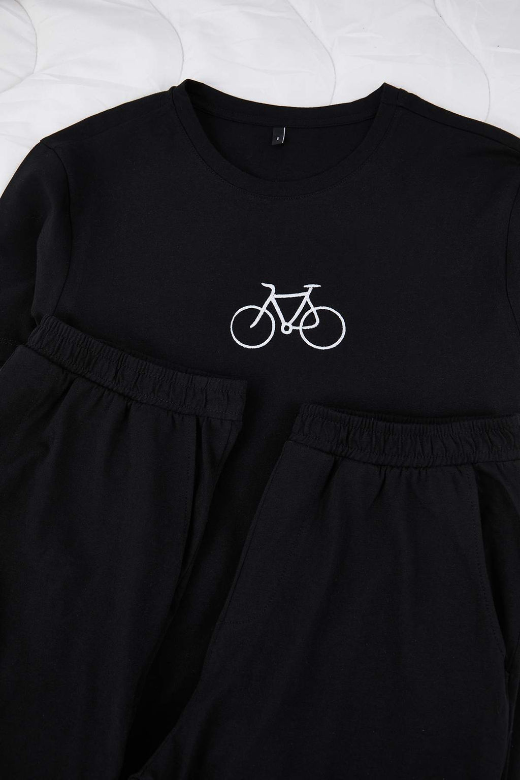 TRENDYOL MAN Gri - Bordo Regular Fit Nak?sl? Orme 3 lu Pijama Tak?m? TMNAW25PT00024 - Trendyolmilla фото 14