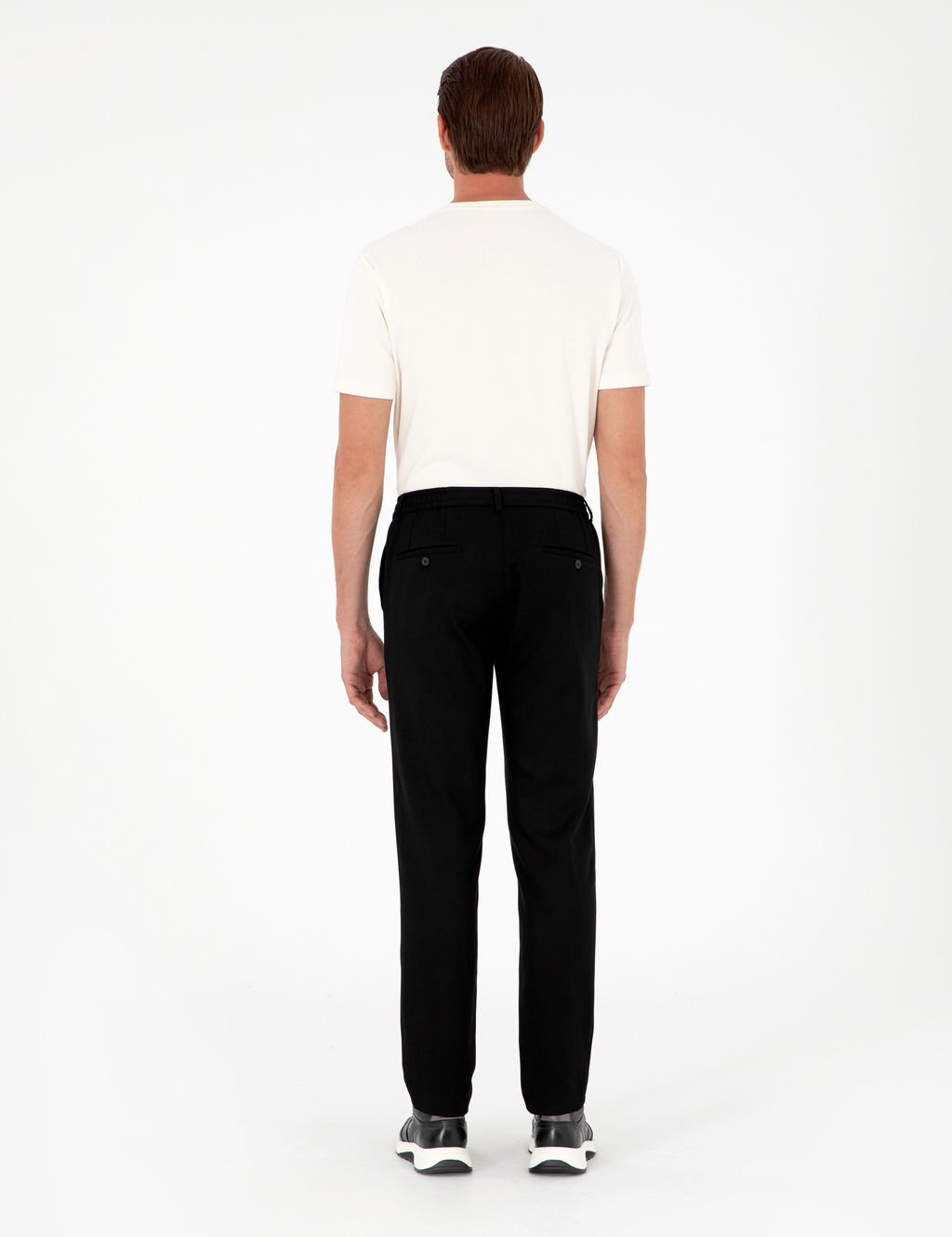 Siyah Ex. Slim Fit Kuma_ Pantolon