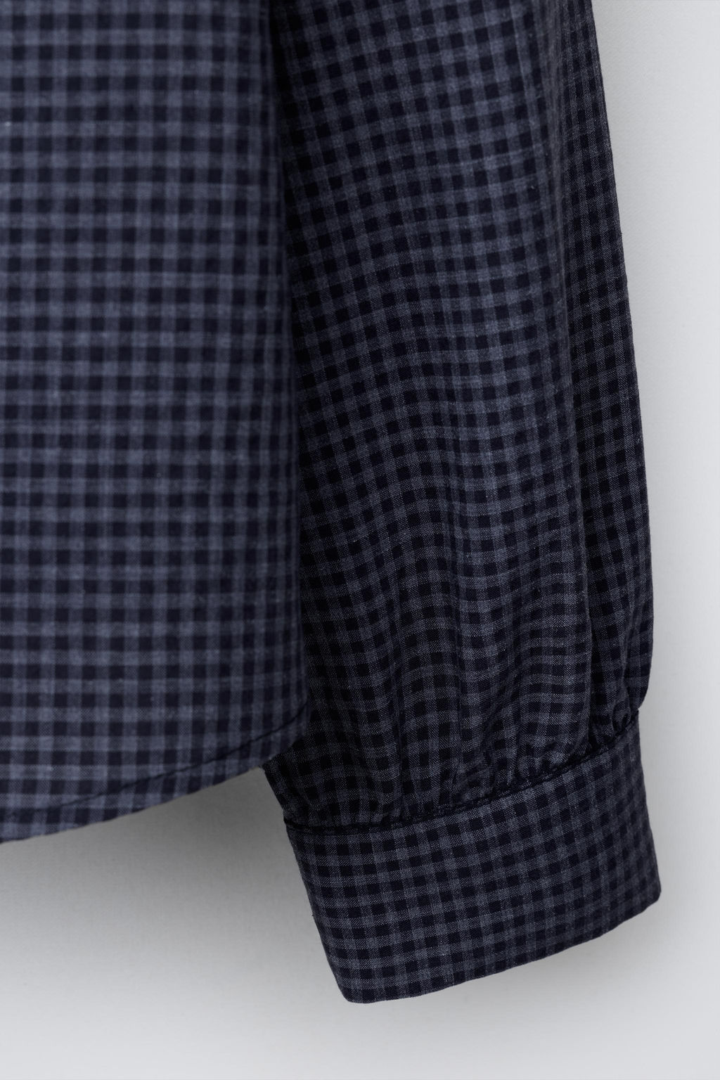 GINGHAM SHIRT WITH RUFFLE TRIMS - Zara фото 4