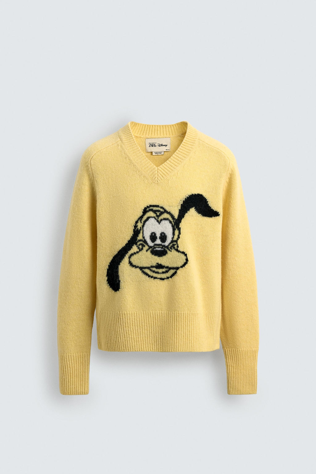 PLUTO WOOL SWEATER HARRY LAMBERT FOR ZARA X DISNEY  фото 7