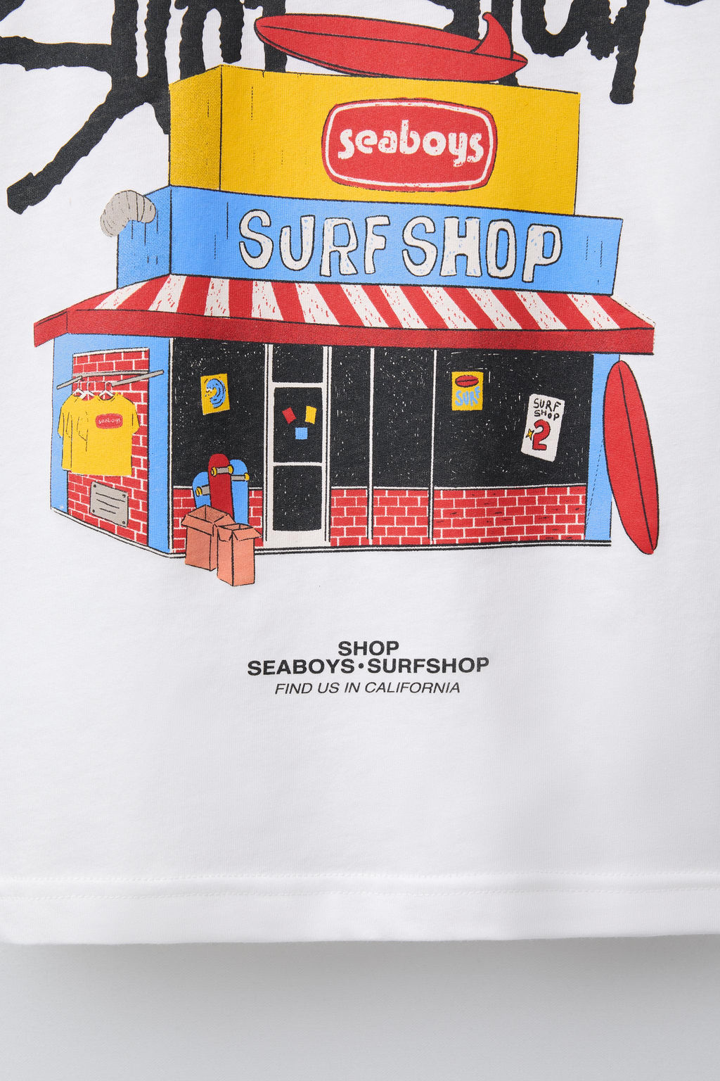 SURF SHOP PRINT T-SHIRT - Zara фото 4