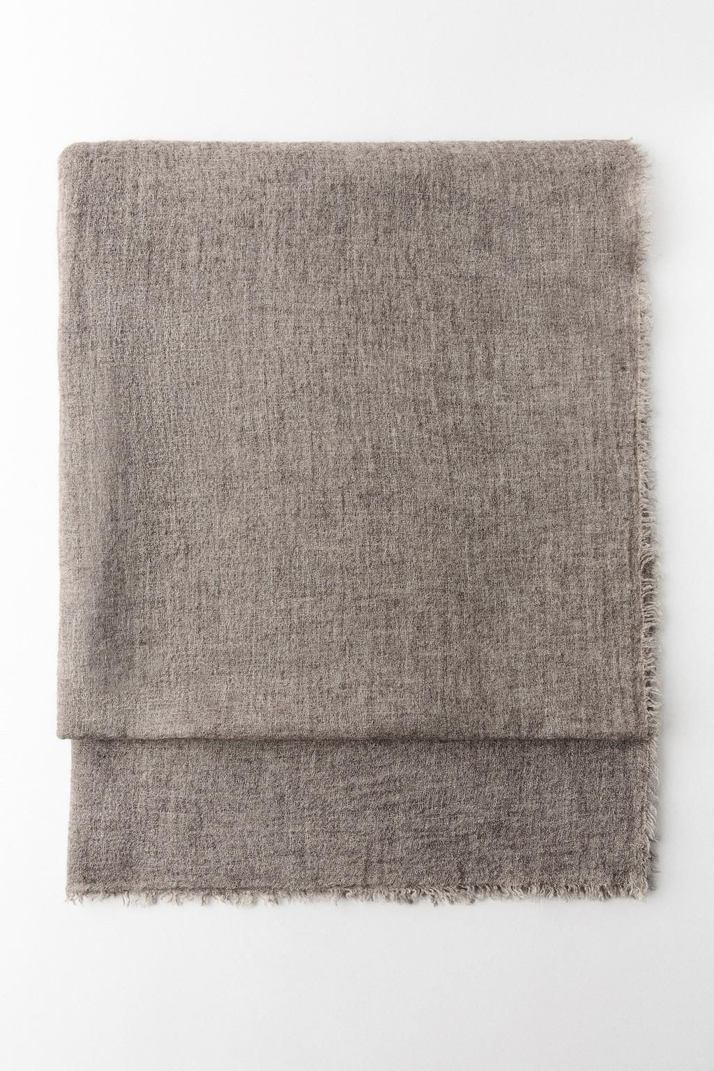 RUSTIC WOOL SCARF - Zara фото 5