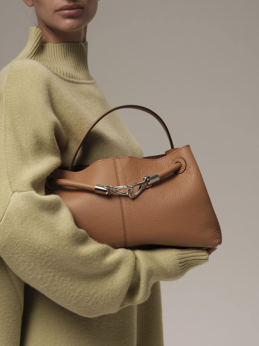 Сумка Ties DBR 31185 коричневый лист  фото 8