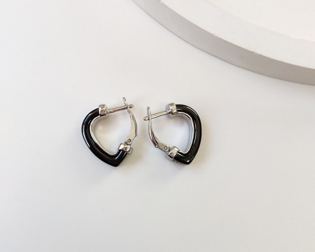 Серьги с керамикой