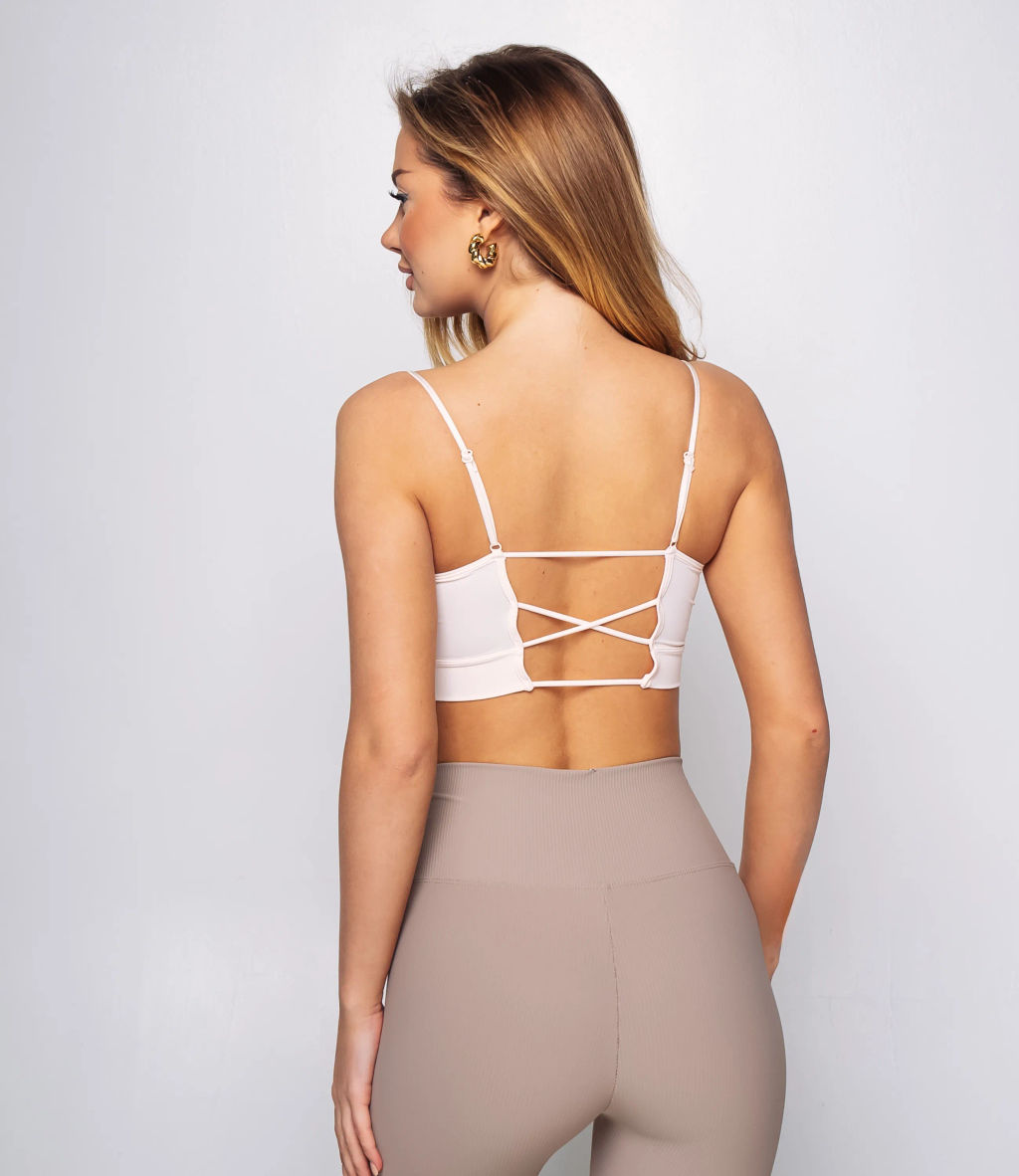 Топ #КТ287, пудровый