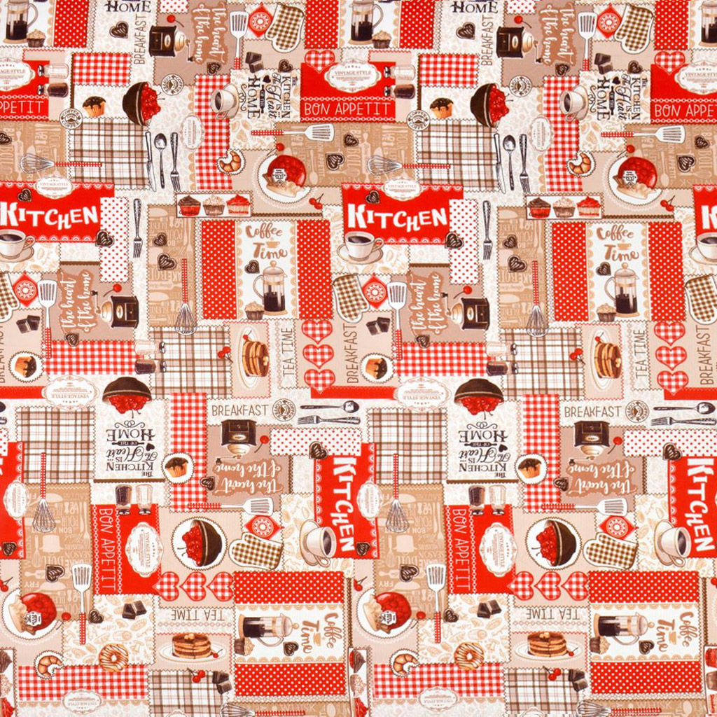 Kitchen Скатерть 200х145см, длина стола до 160см, на 6-8 персон, хлопок Комфорт 171г/м2, Домашняя мода (Россия)  фото 2