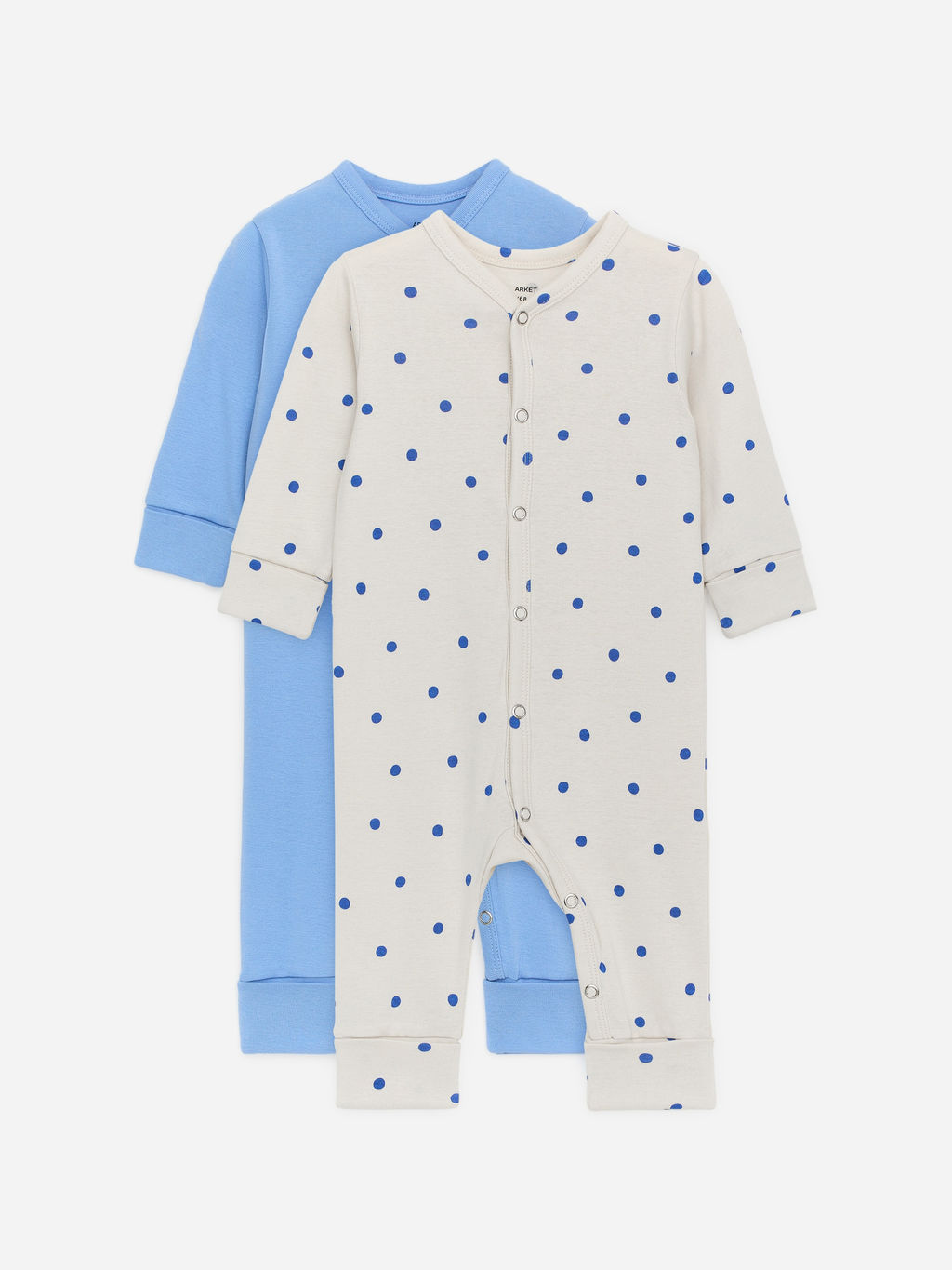 Juego de 2 pijamas de una sola pieza