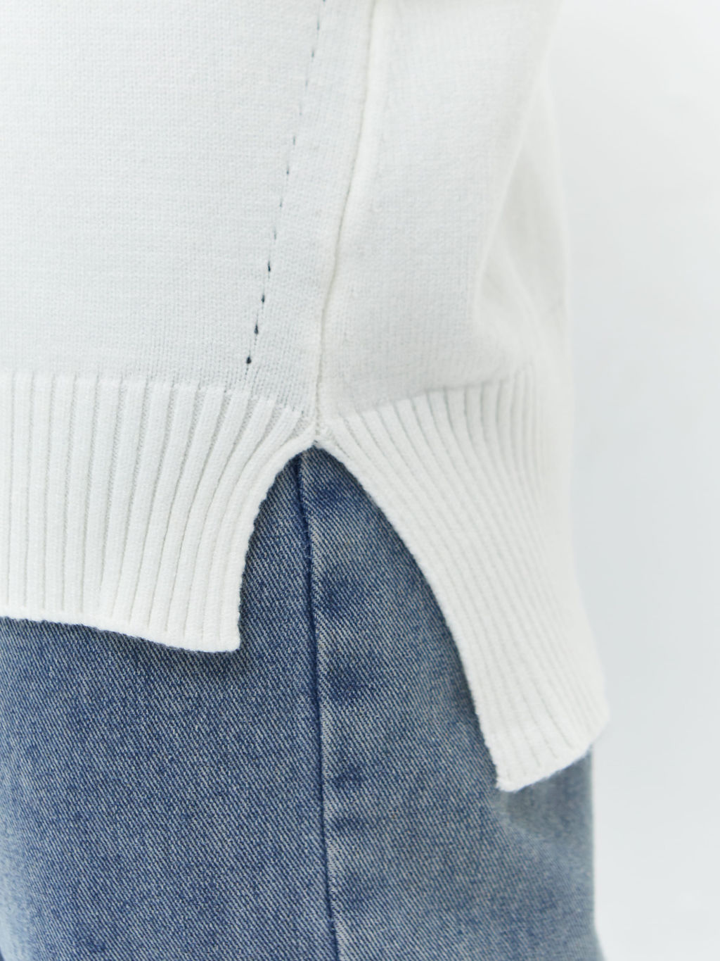 Свитер Дейн (белый) One Size - Nadi bordo фото 6