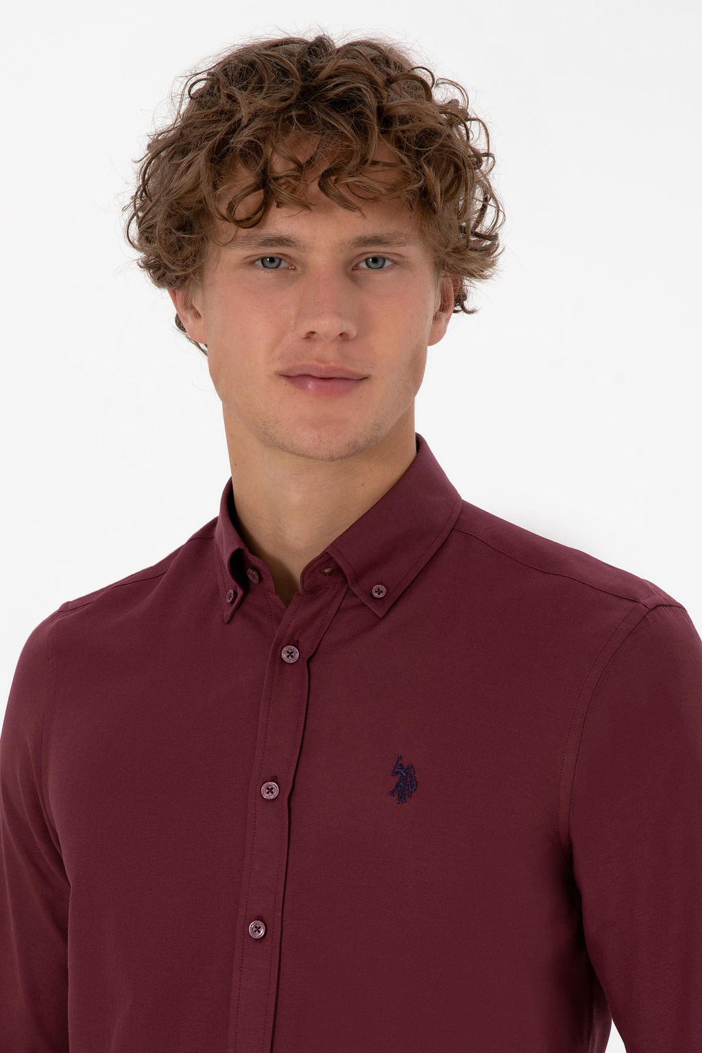 Erkek Bordo Uzun Kollu Basic G_mlek - U.s. polo assn фото 2