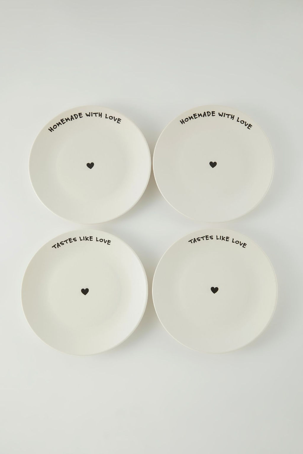 Trendyolmilla Home 4lu Seramik Kalpli Servis Tabag? Seti 26cm TPHSS25TBK00003