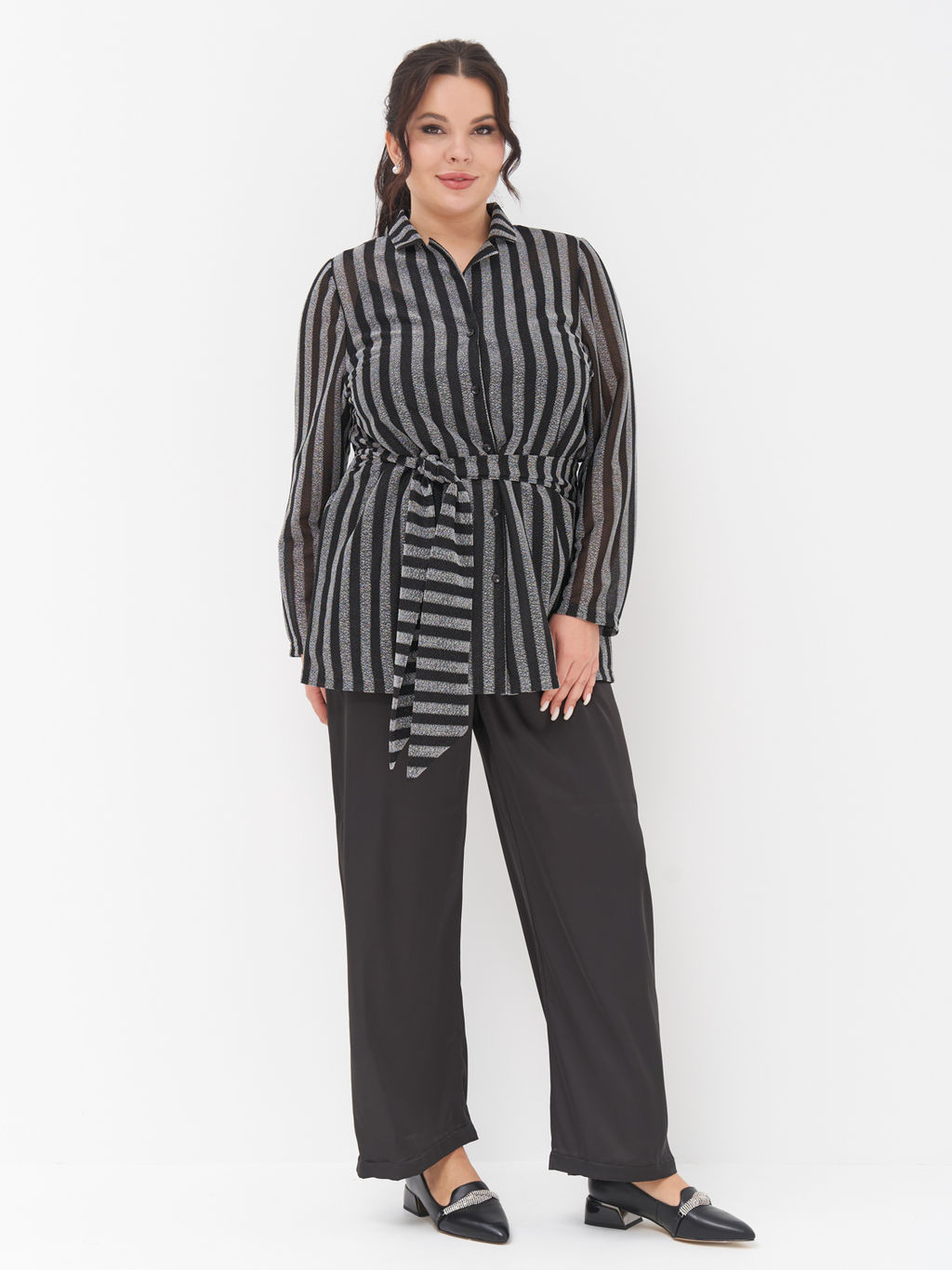 Блузка из креп-шифона ZGA34009STS01 - Артесса фото 3