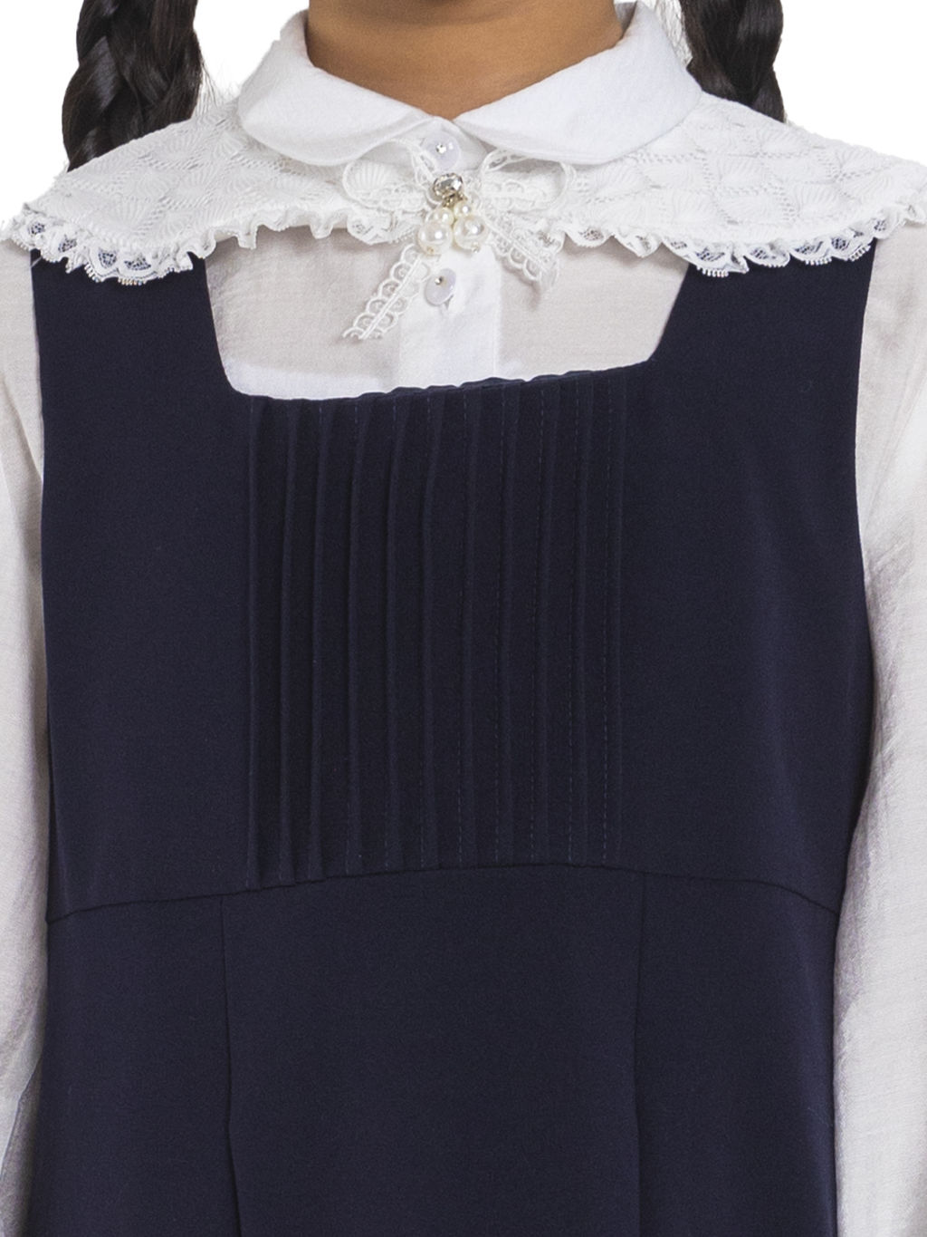 Школьный сарафан для девочки О75716 - Карамелли фото 5