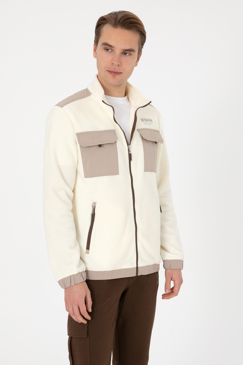 Erkek Krem _rme H_rka - U.s. polo assn фото 3