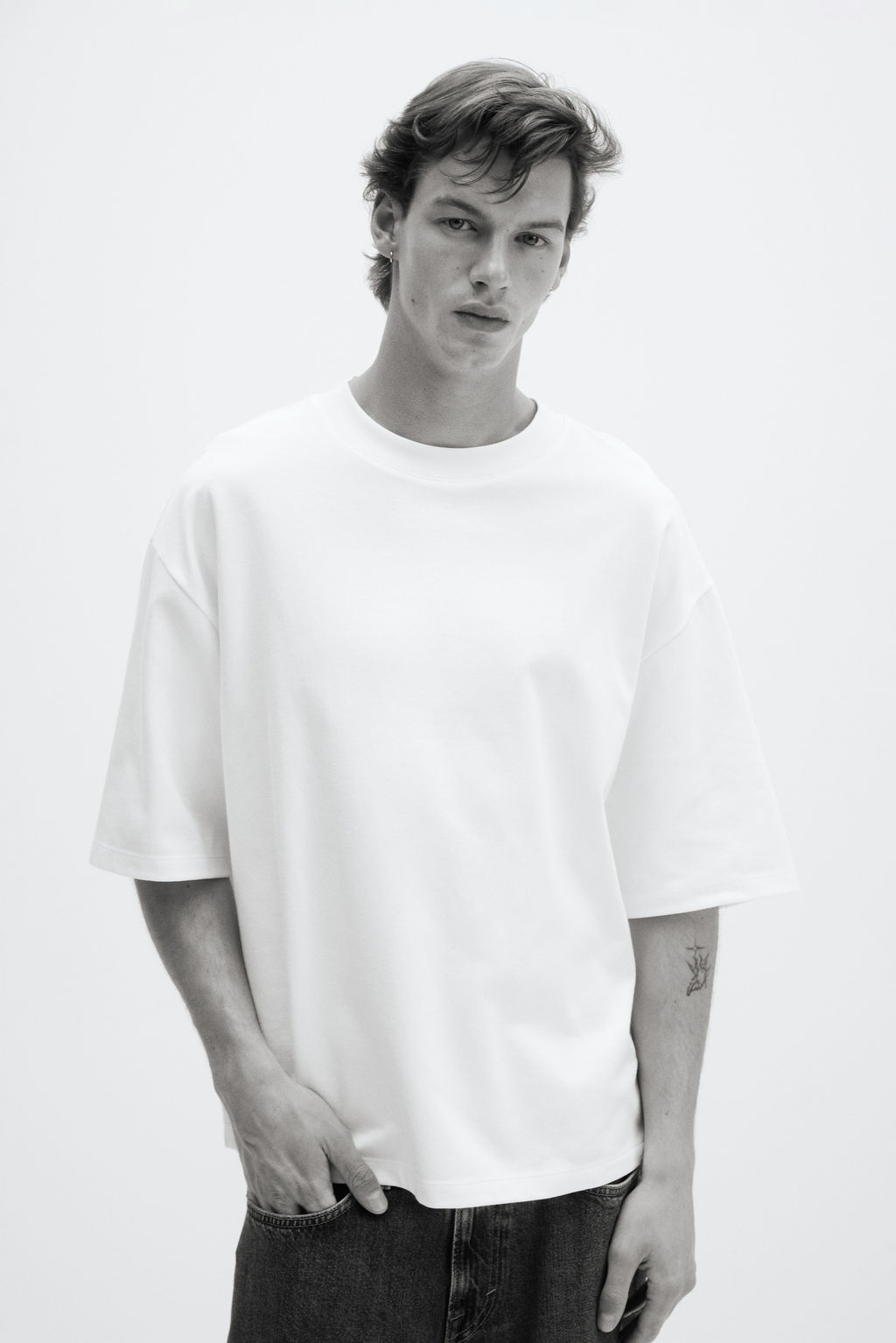 Camiseta Cooling Oversized Fit - H&m фото 6