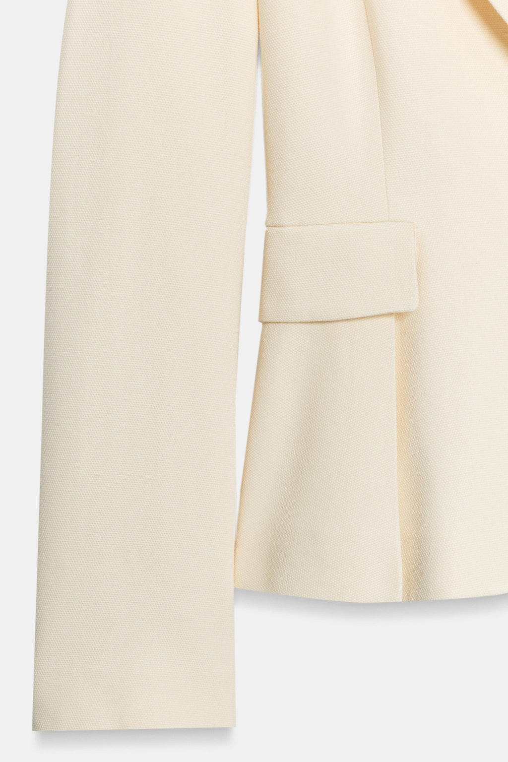 BLAZER ENTALLADA PEPLUM HOMBRERAS / Crudo - Zara фото 8