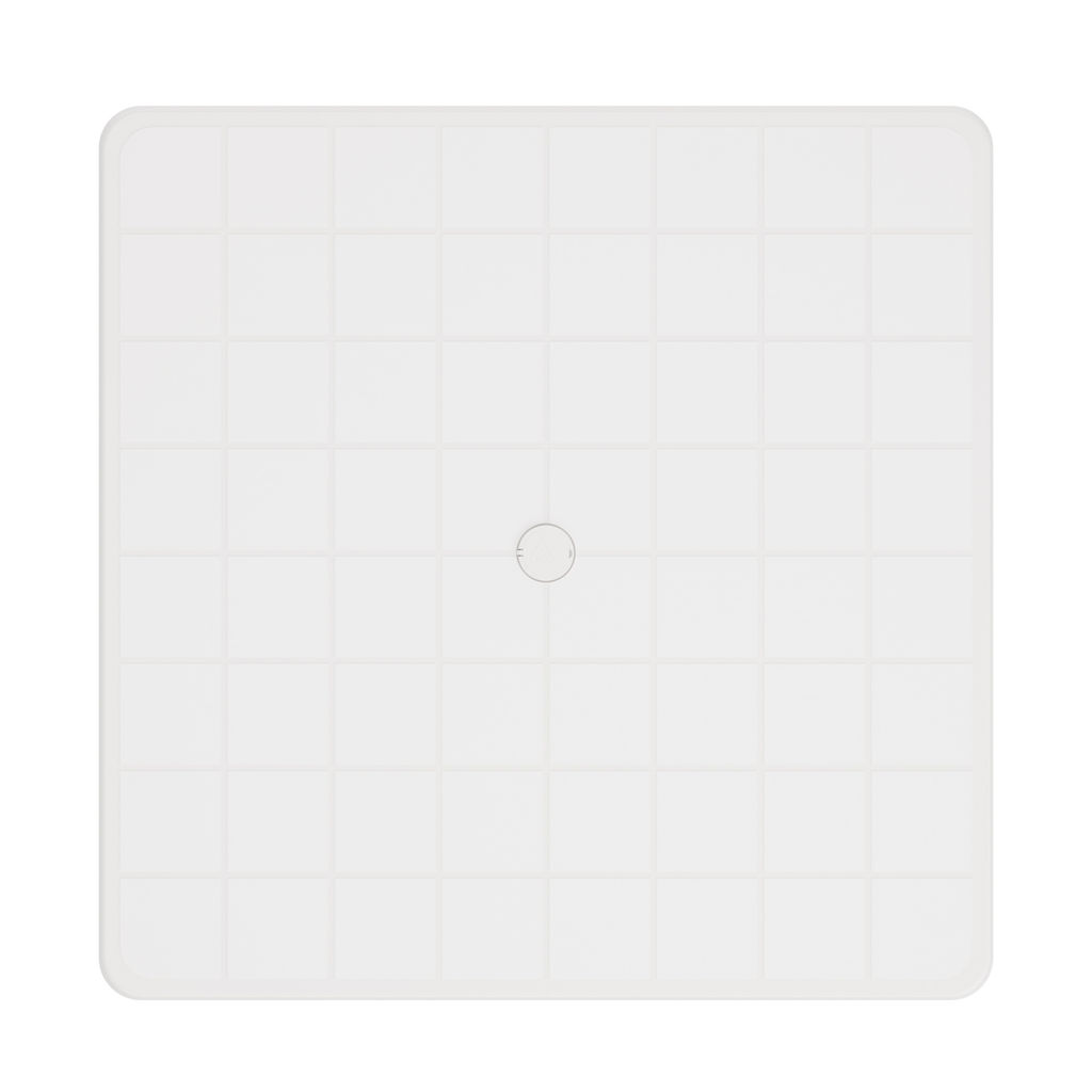 Стол квадратный "Атлант" 800мм (белый) М8821