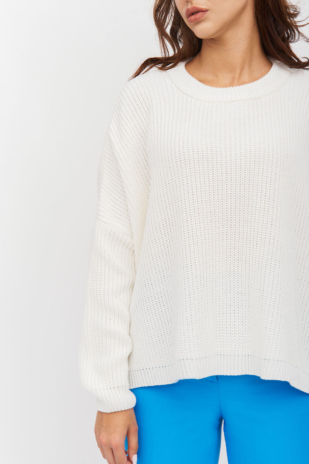 Джемпер 351916/молочный - Злата Стиль фото 6