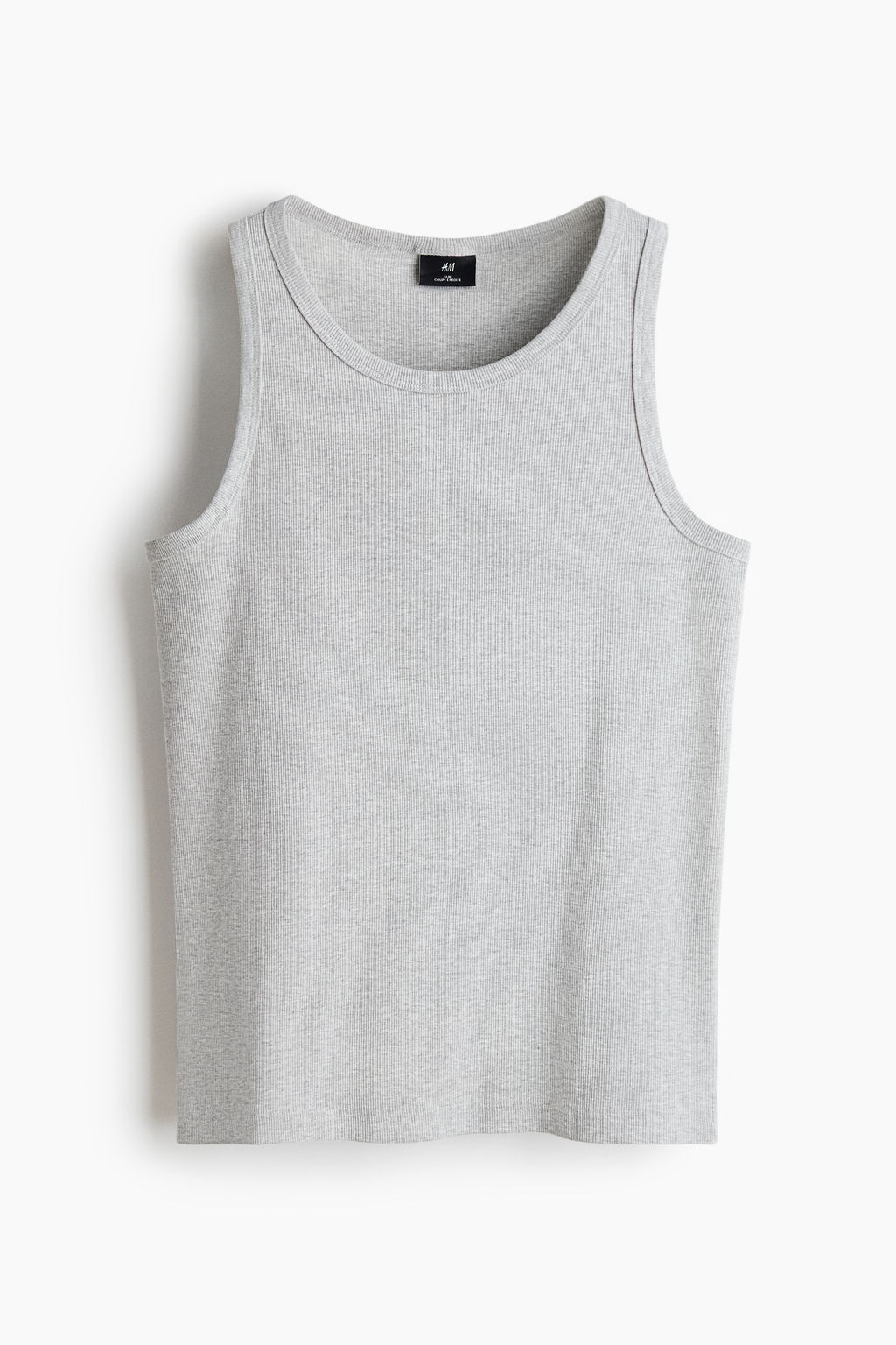 Camiseta sin mangas en canal? Slim Fit - H&m фото 3