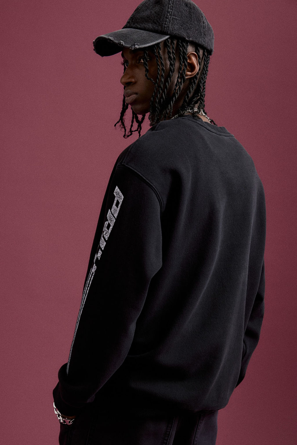 Sudadera con estampado Loose Fit - H&m фото 4