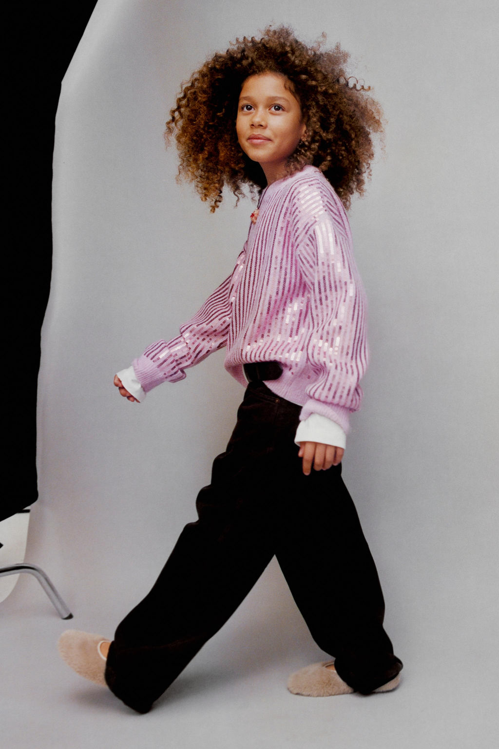 SEQUIN KNIT JUMPER - Zara фото 6