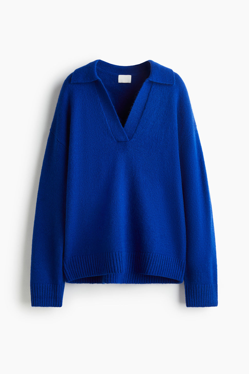Jersey de punto fino con cuello