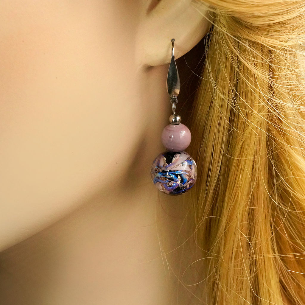 Серьги из муранского стекла - Vloes фото 4