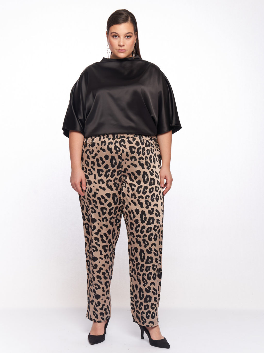 Шелковые брюки TBB00537LEO18 - Артесса фото 3