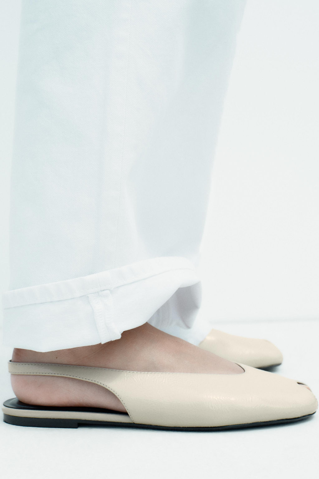 OPEN-TOE SLINGBACK SHOES - Zara фото 10
