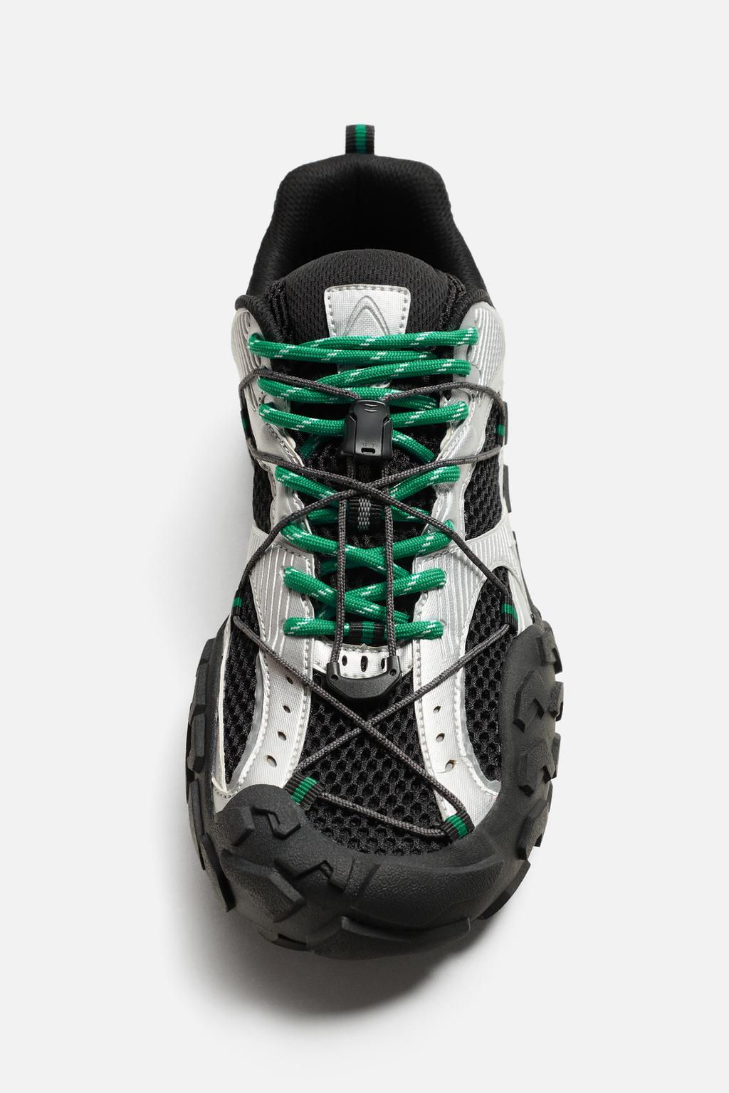 TEXTURED SOLE TRAINERS - Zara фото 5