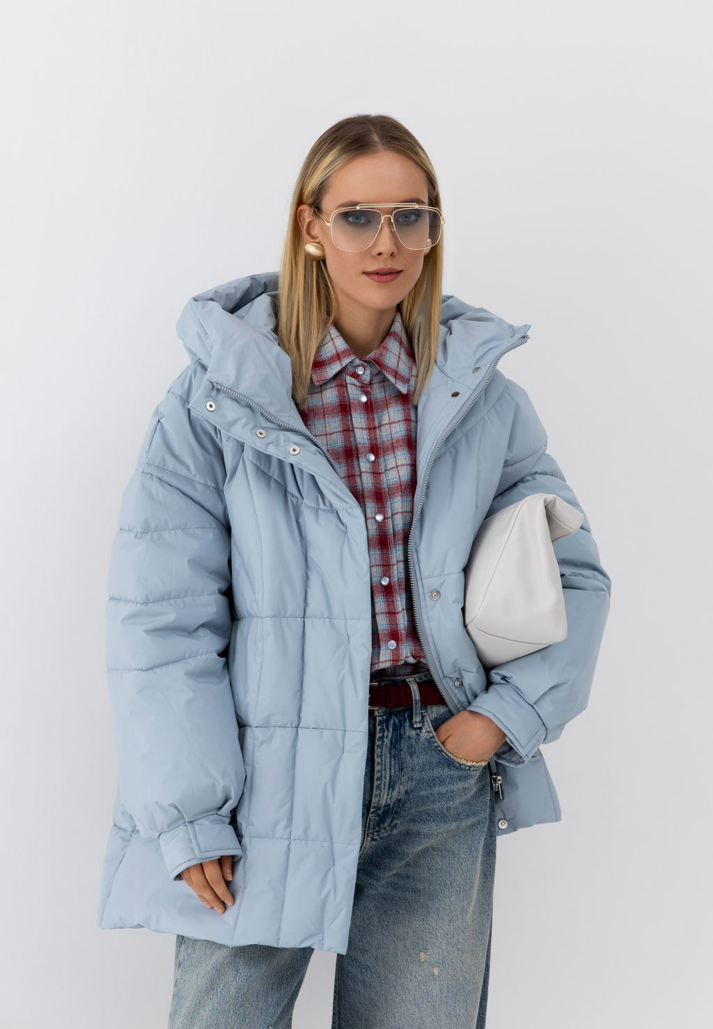 Пуховик женский HOOPS, арт. 73130z  фото 6