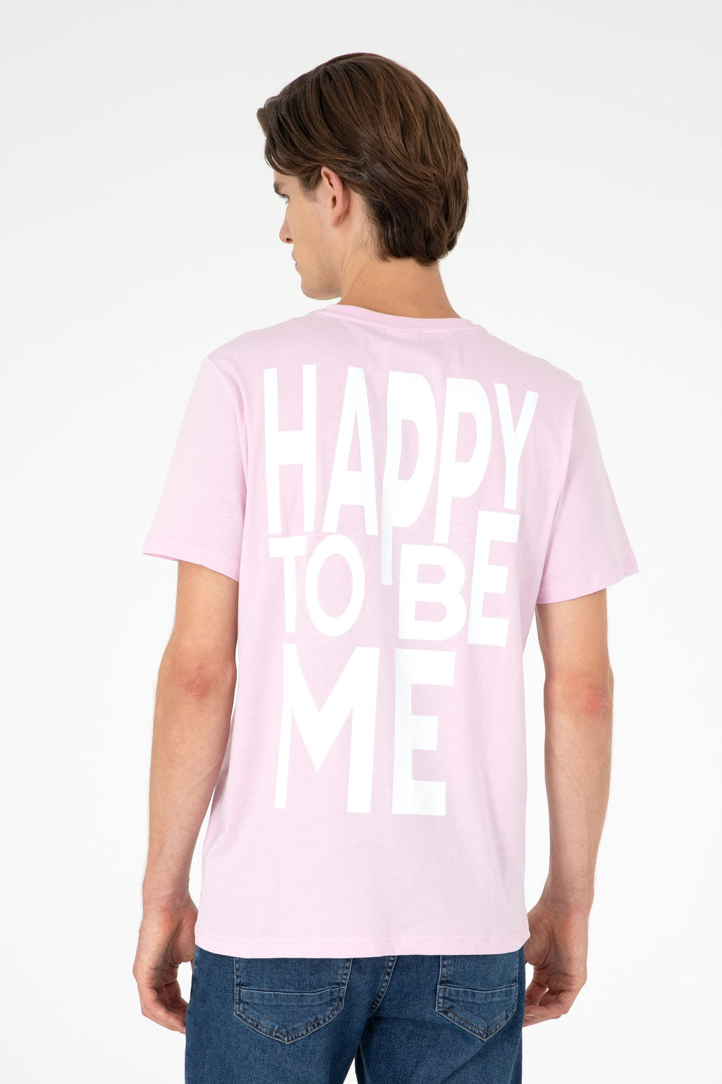 Мужская розовая футболка - U.s. polo assn фото 5