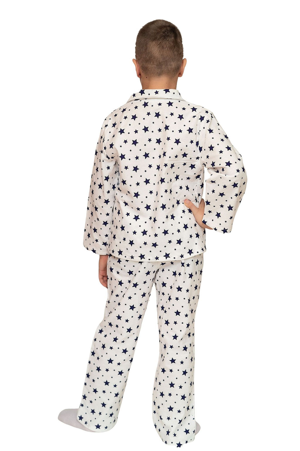Пижама для мальчика, модель 307, фланель (Звезды 18850-1) - Ивановотекстиль фото 2