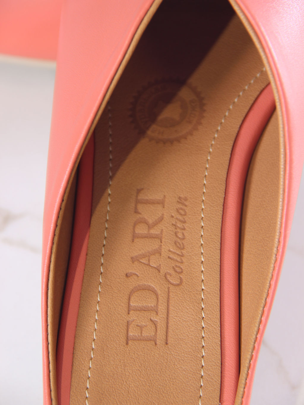 Мюли EDART 1007.тунит205 be. Коралл