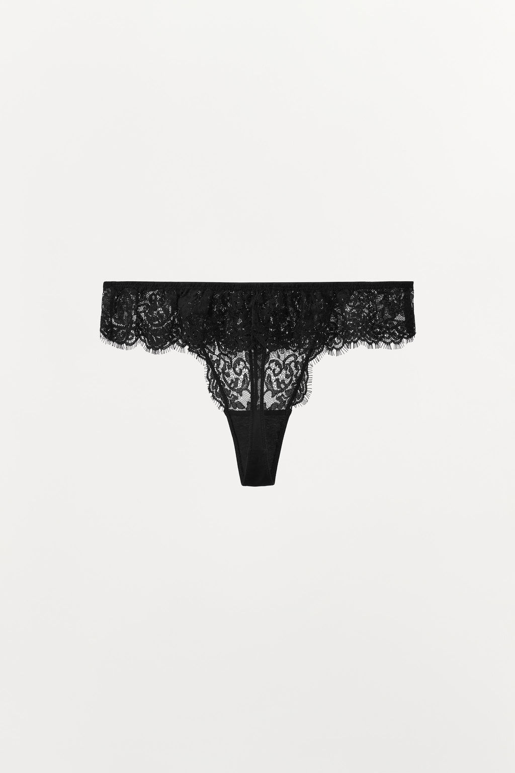 LACE THONG WITH RUFFLE TRIM - Zara фото 6