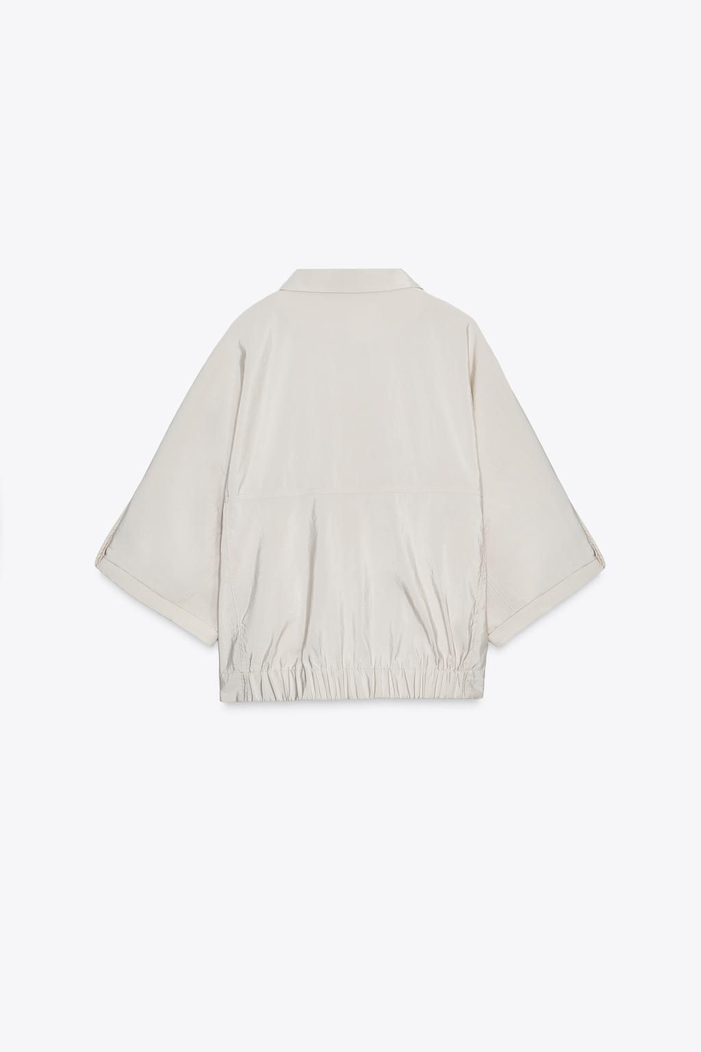 SHORT SLEEVE SAFARI SHIRT - Zara фото 9