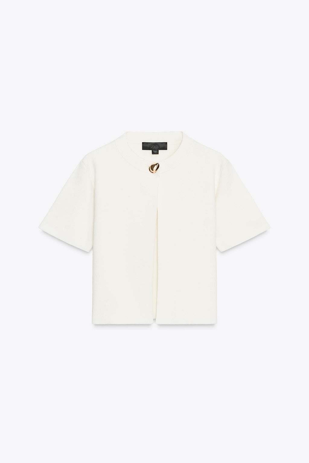 SHORT SLEEVE CARDIGAN - Zara фото 10
