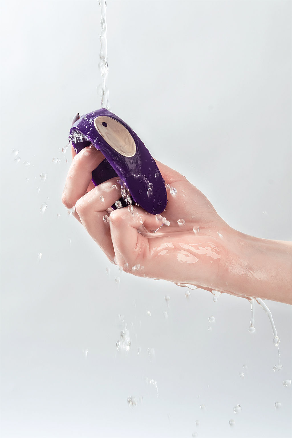 Многофункциональный стимулятор для пар Satisfyer Partner Toy REMOTE, силикон, фиолетовый, 18 см.  фото 14