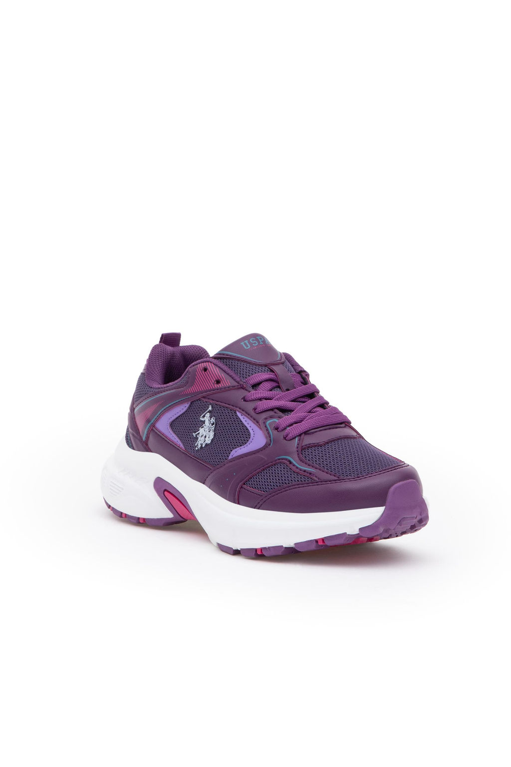 Женская фиолетовая спортивная обувь - U.s. polo assn фото 3
