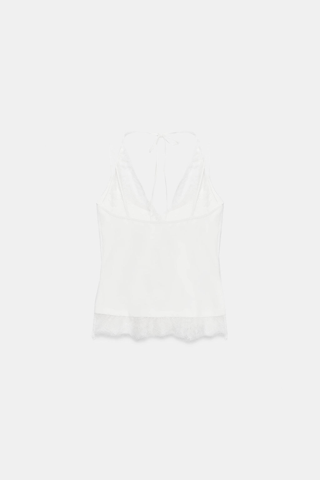 RIBBED HALTER TOP - Zara фото 13