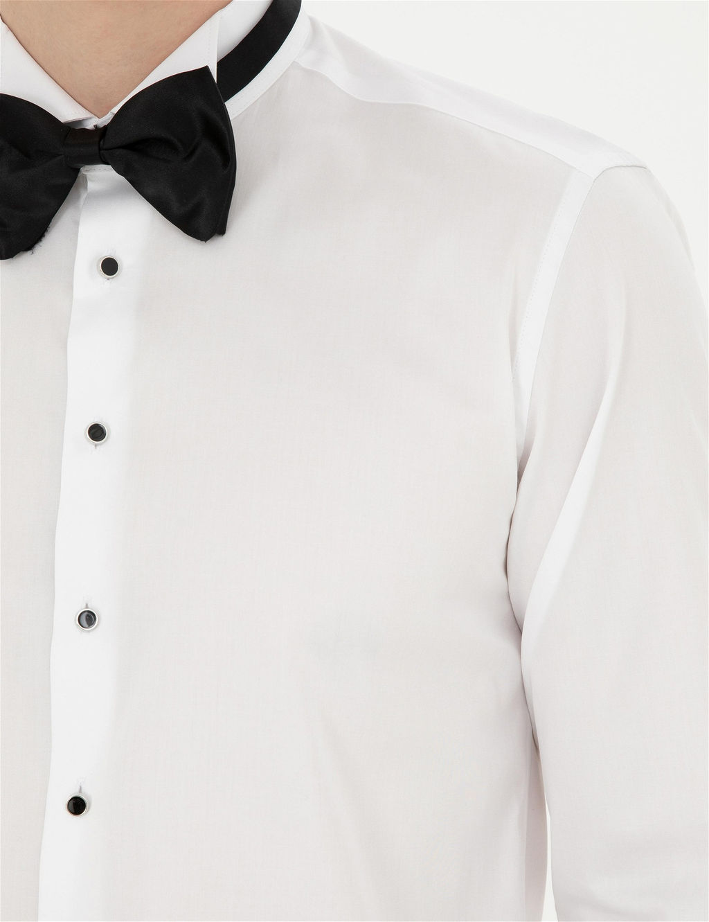 Beyaz Slim Fit Smokin G_mlek