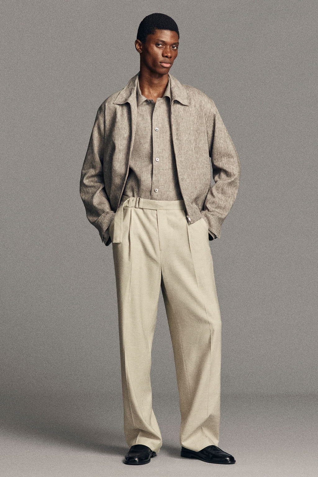 CAMISA DE LINO RELAXED FIT - H&m фото 6