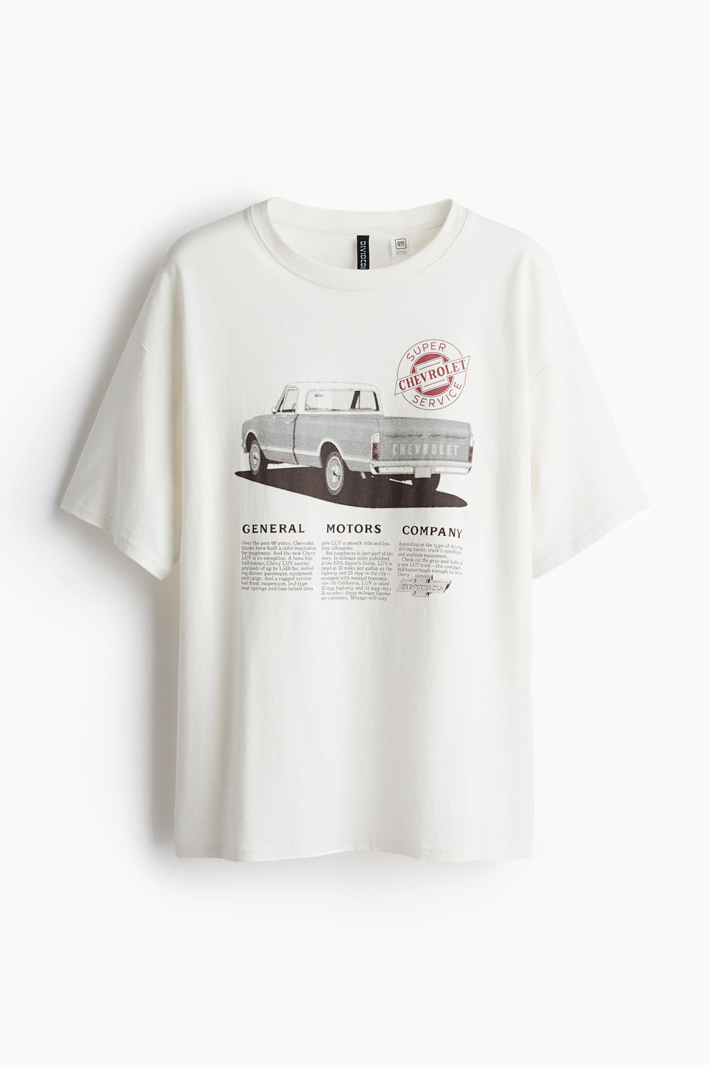 Camiseta oversize con motivo estampado - H&m фото 5