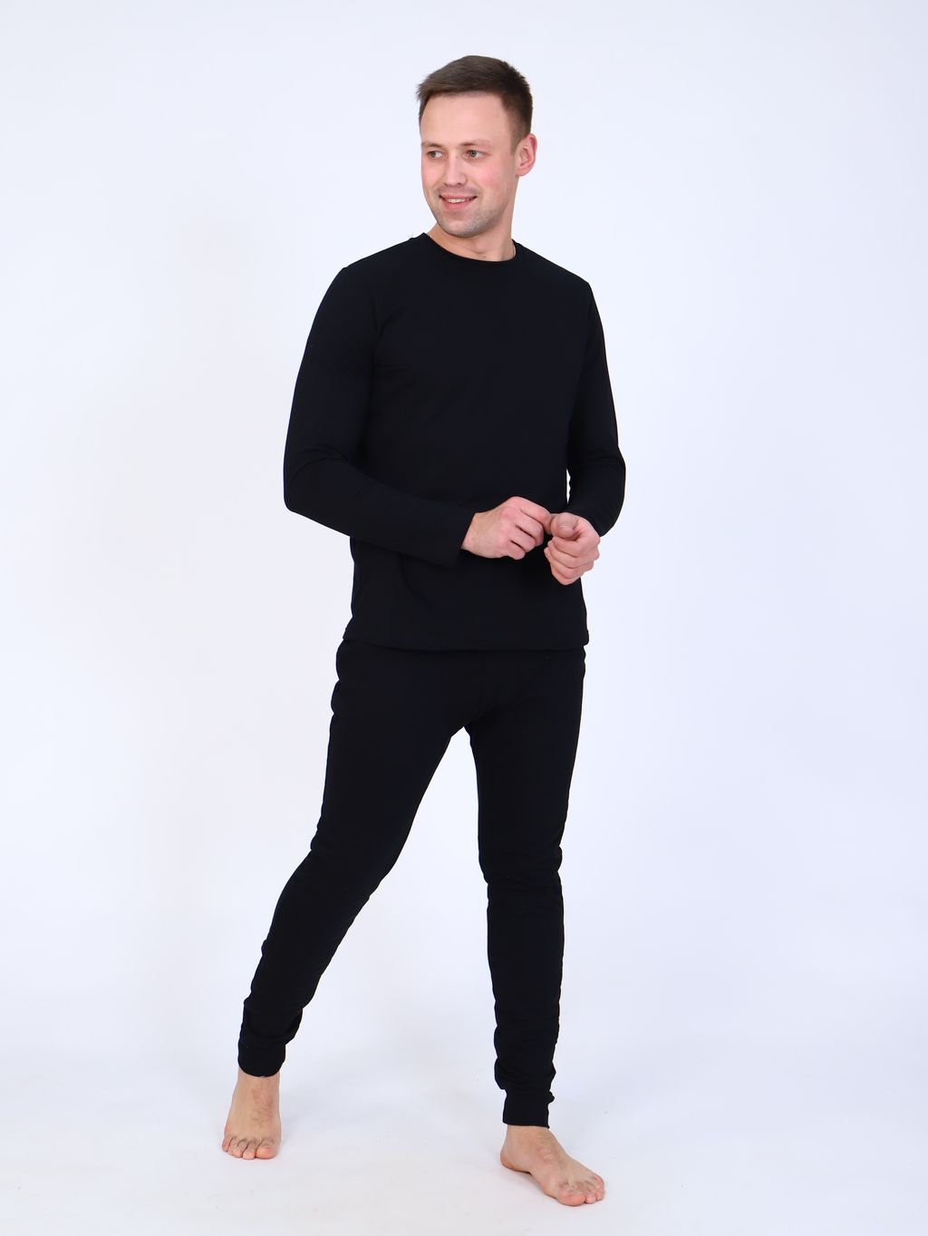 М393 Мужское нательное белье (чёрный) - Иванушка-трикотаж фото 10