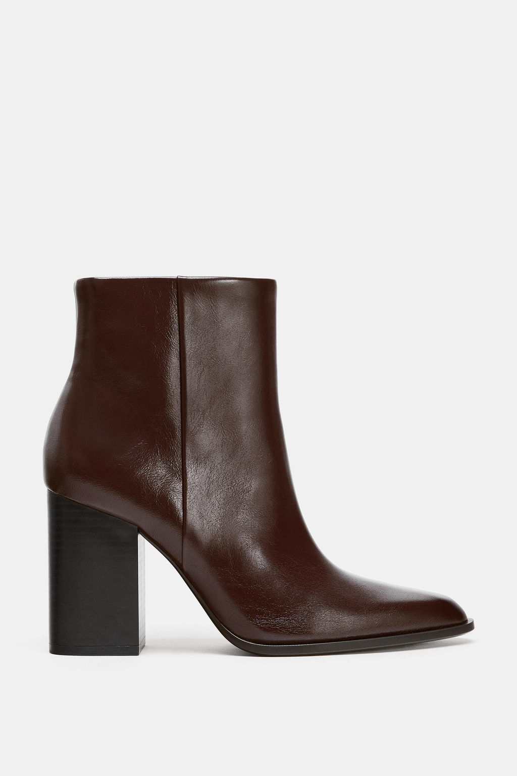 WIDE-HEEL ANKLE BOOTS - Zara фото 2