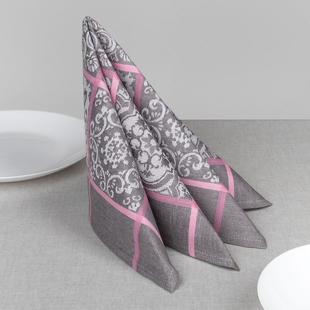 Салфетка 16С382-ШР/к. 48*48 "Изразцы" цв. 1 рис. 49