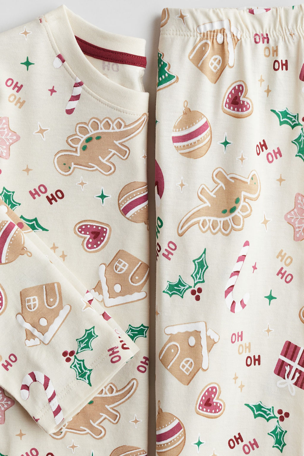 Printed cotton pyjamas - H&m фото 2