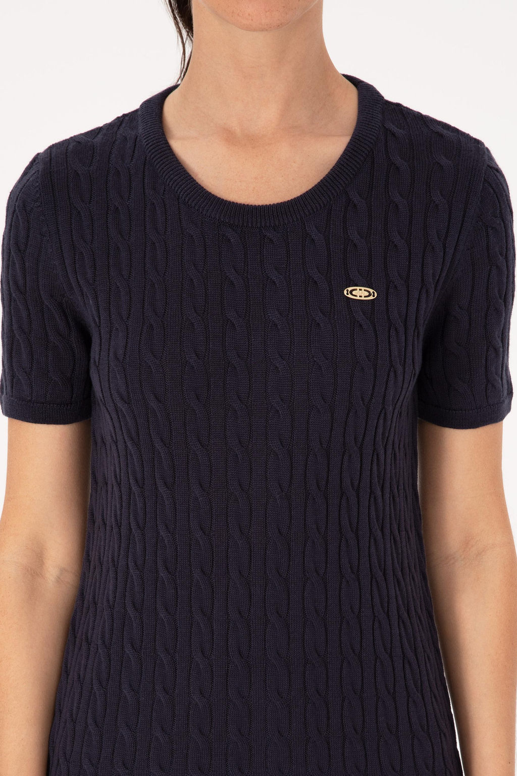 Kad_n Lacivert Triko Elbise - U.s. polo assn фото 5