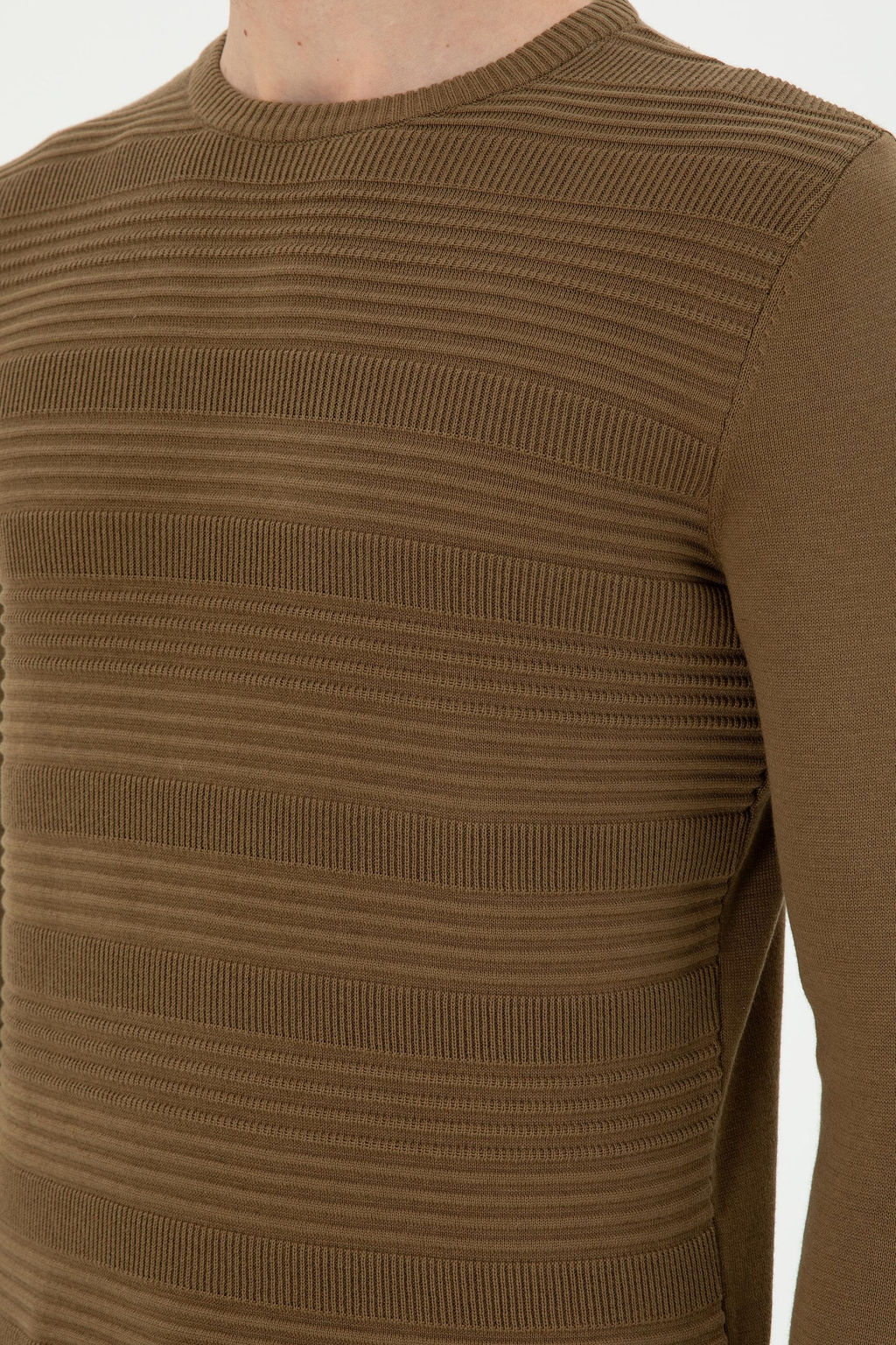 Мужской свитер цвета хаки - U.s. polo assn фото 7