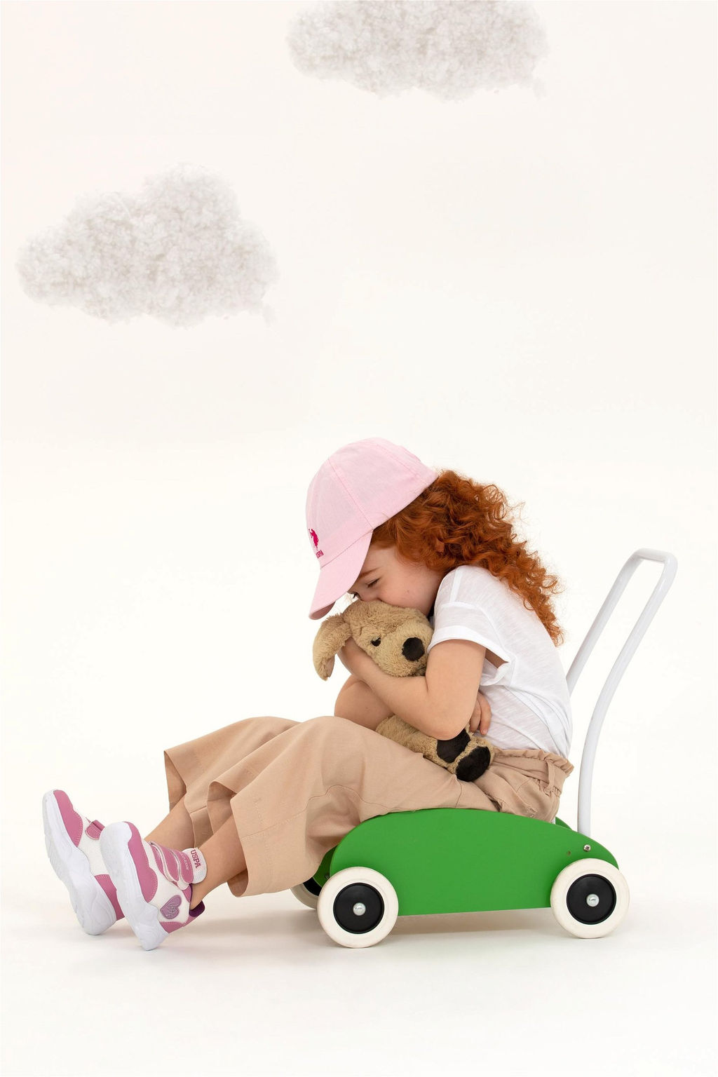 U. S. Polo Assn Брюки песочного цвета для девочек из парусины - U.s. polo assn фото 12