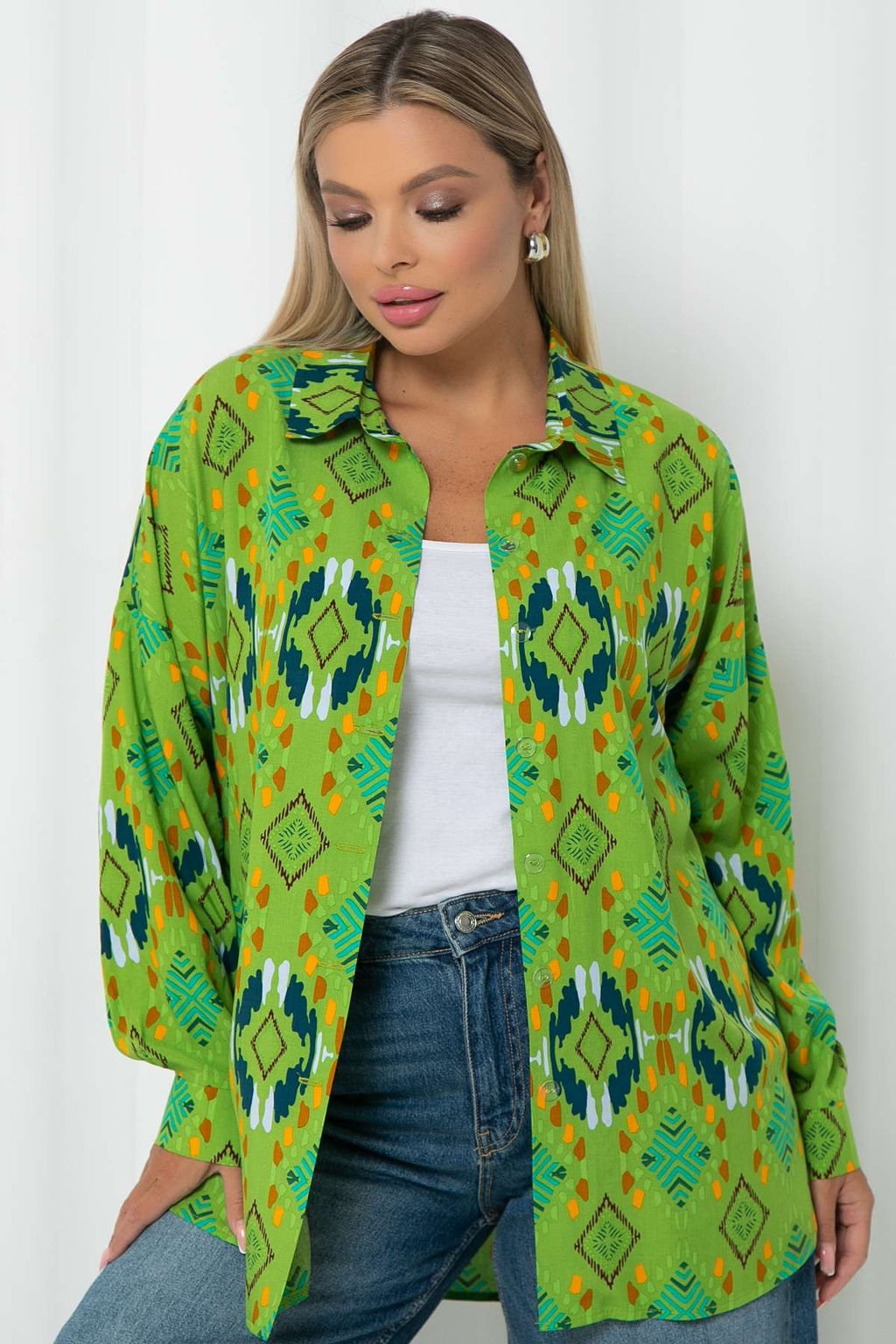 Рубашка П-2185/12 - Леди агата фото 4